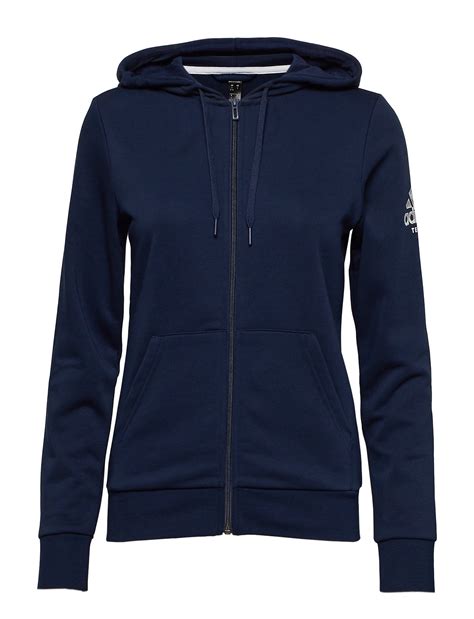 grijs blauw adidas hoodie met riys